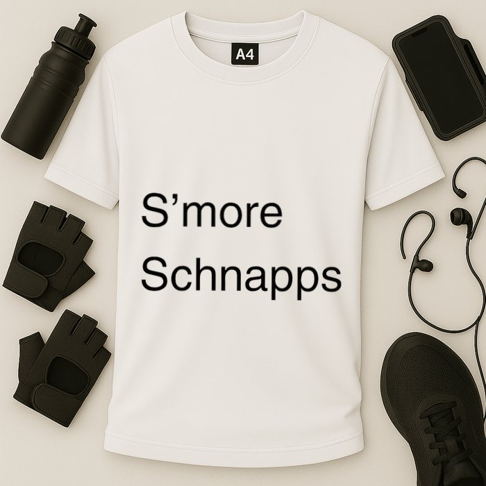 SMore Schnapps EveryoneS Favorite Beverage Performance Shirt