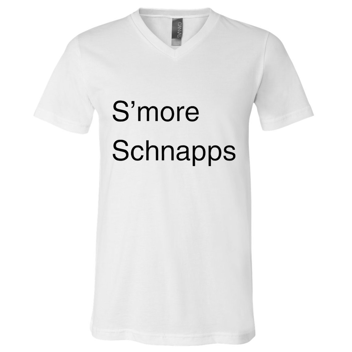 SMore Schnapps EveryoneS Favorite Beverage V-Neck T-Shirt