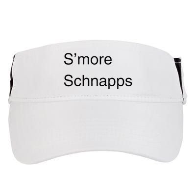 SMore Schnapps EveryoneS Favorite Beverage Adult Drive Performance Visor