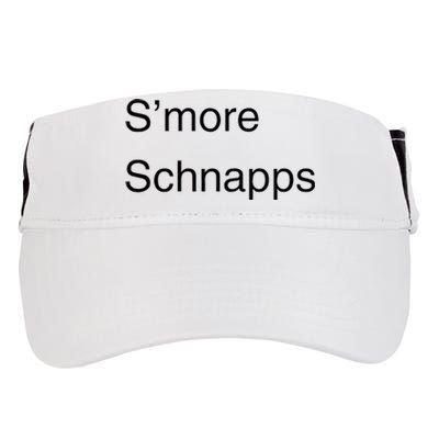 SMore Schnapps EveryoneS Favorite Beverage Adult Drive Performance Visor