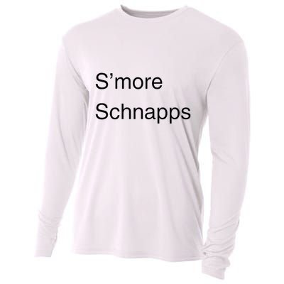 SMore Schnapps EveryoneS Favorite Beverage Cooling Performance Long Sleeve Crew