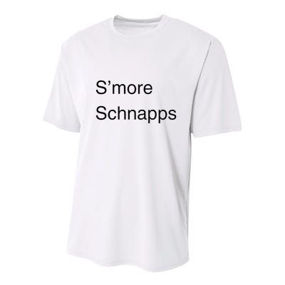SMore Schnapps EveryoneS Favorite Beverage Youth Performance Sprint T-Shirt