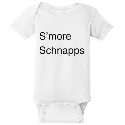 SMore Schnapps EveryoneS Favorite Beverage Baby Bodysuit