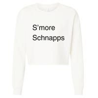 SMore Schnapps EveryoneS Favorite Beverage Cropped Pullover Crew