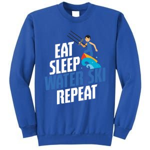 Skier Surfer Eat Sleep Water Ski Waterski Wakeboarding Great Gift Sweatshirt