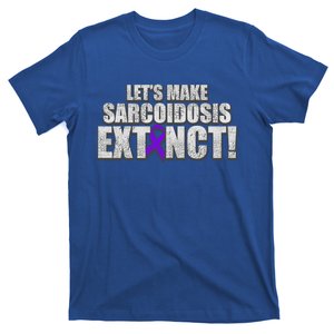 Sarcoidosis Survivor Extinction Awareness Warrior Gift T-Shirt