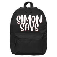 Simon Says Funny 16 in Basic Backpack