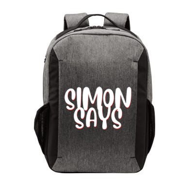 Simon Says Funny Vector Backpack