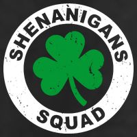 Shenanigans Squad Funny St PatrickS Day Party 7 Panel Mesh Trucker Snapback Hat