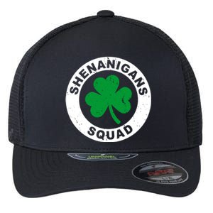 Shenanigans Squad Funny St PatrickS Day Party Flexfit Unipanel Trucker Cap