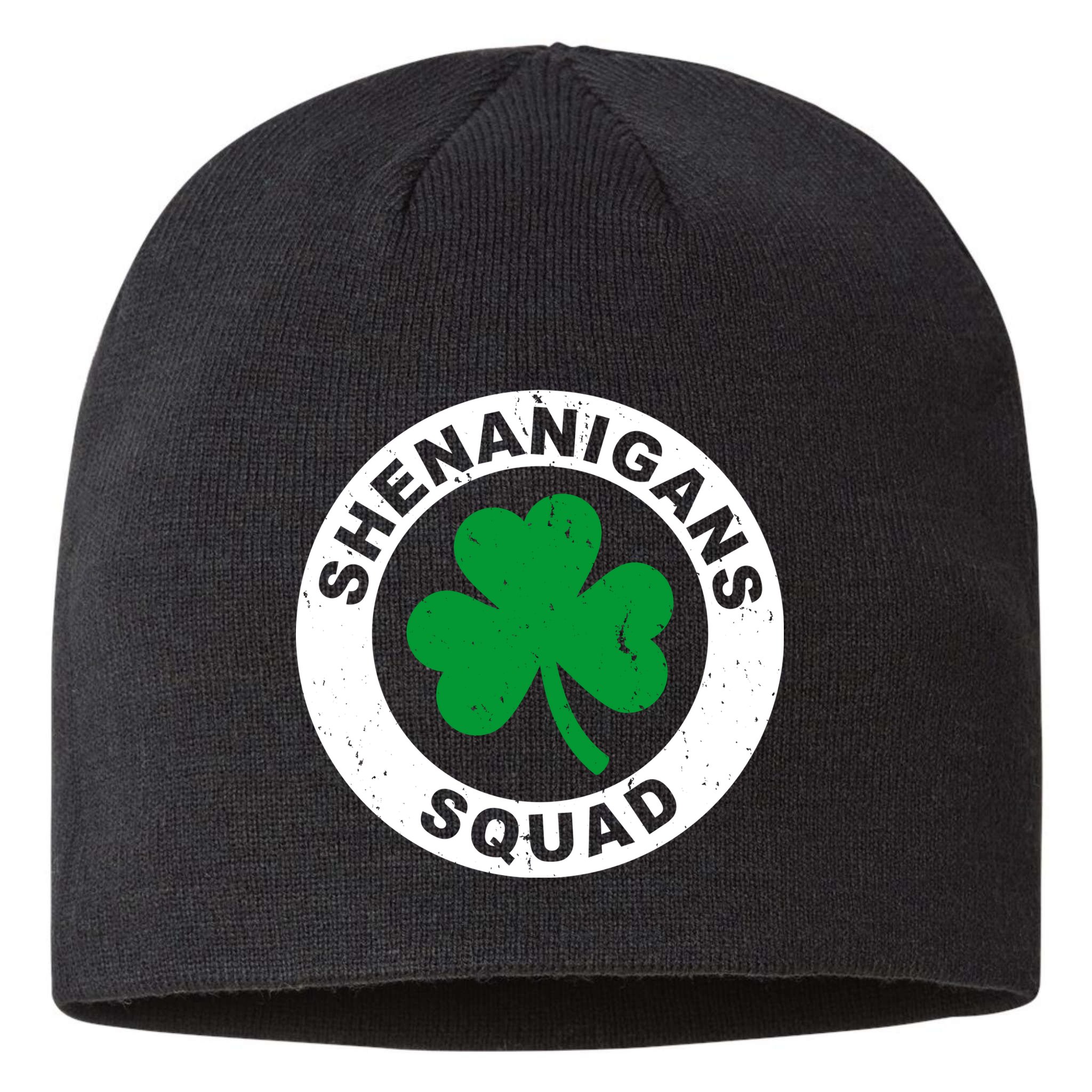 Shenanigans Squad Funny St PatrickS Day Party Sustainable Beanie