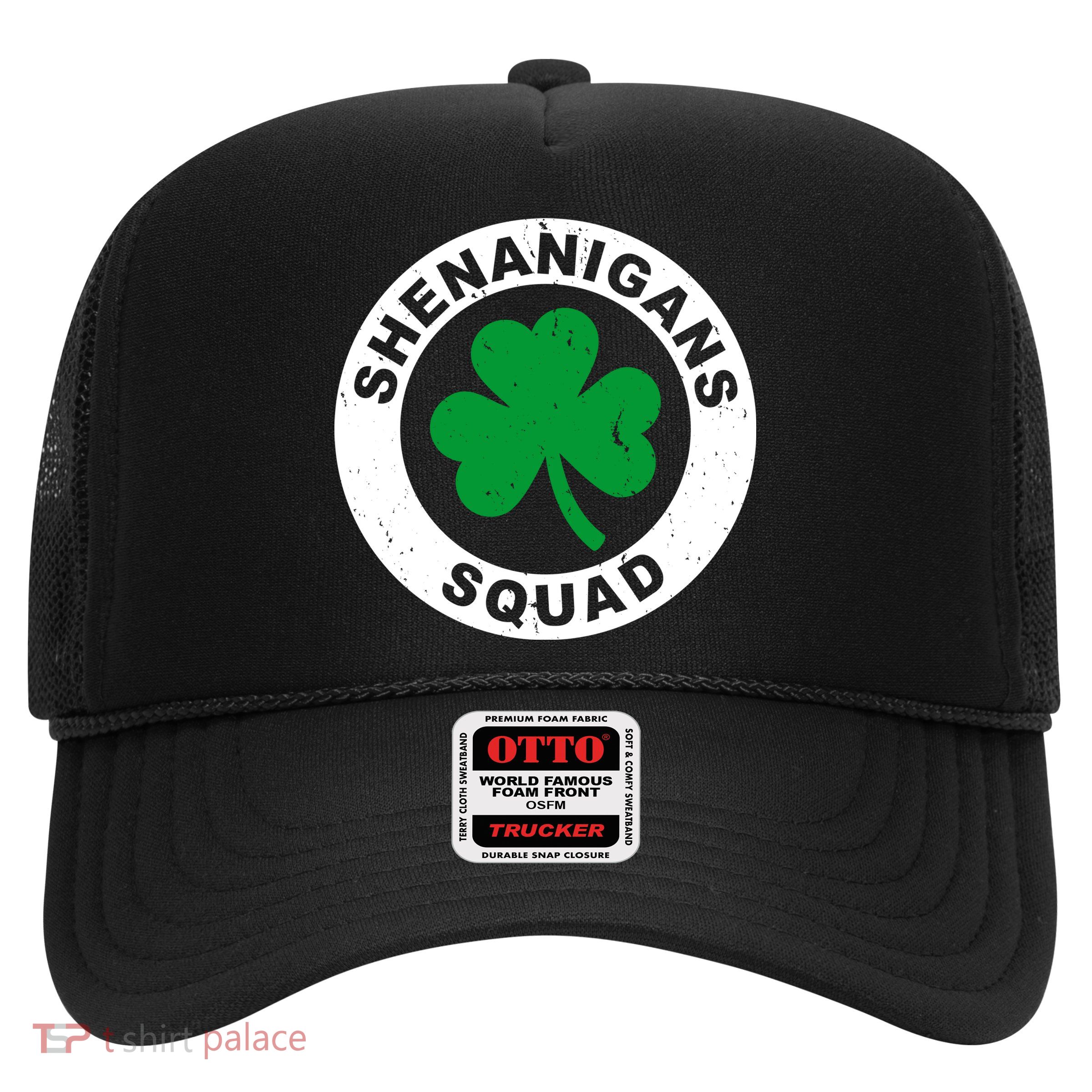 Shenanigans Squad Funny St PatrickS Day Party Trucker Hat