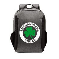 Shenanigans Squad Funny St PatrickS Day Party Vector Backpack
