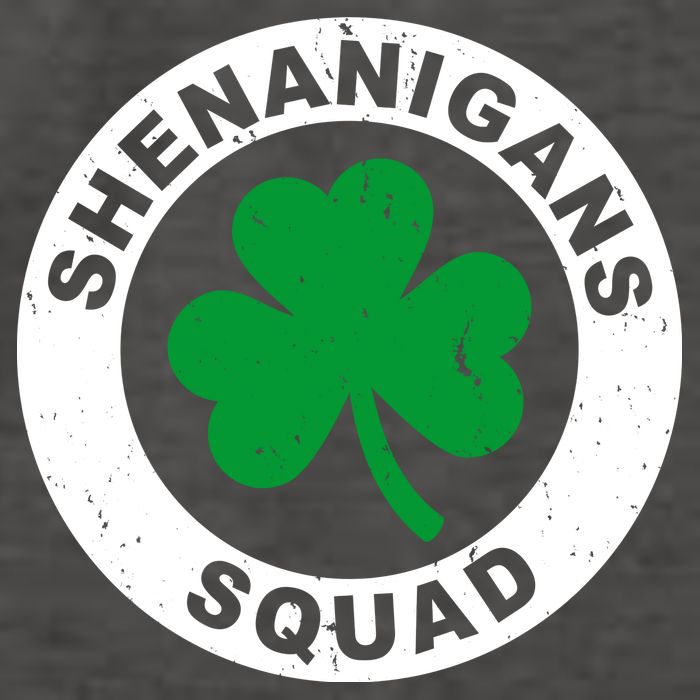 Shenanigans Squad Funny St PatrickS Day Party Vector Backpack