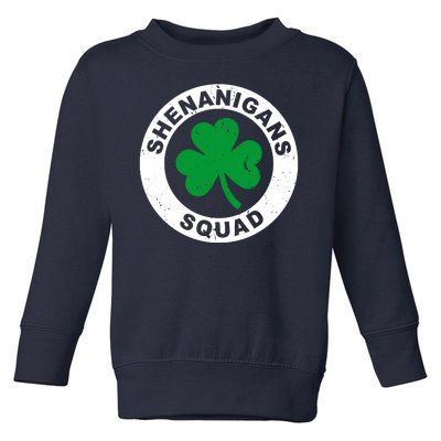 Shenanigans Squad Funny St PatrickS Day Party Toddler Sweatshirt