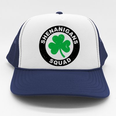 Shenanigans Squad Funny St PatrickS Day Party Trucker Hat