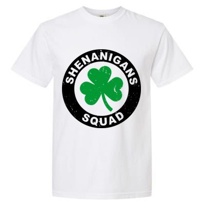 Shenanigans Squad Funny St PatrickS Day Party Garment-Dyed Heavyweight T-Shirt