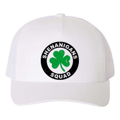 Shenanigans Squad Funny St PatrickS Day Party Yupoong Adult 5-Panel Trucker Hat