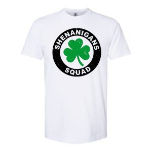 Shenanigans Squad Funny St PatrickS Day Party Softstyle CVC T-Shirt