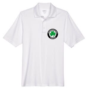 Shenanigans Squad Funny St PatrickS Day Party Men's Origin Performance Pique Polo