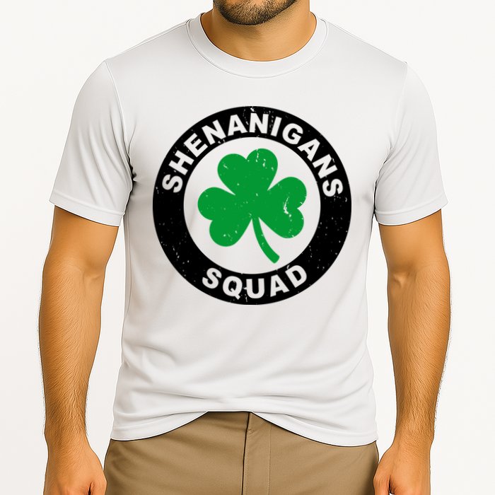 Shenanigans Squad Funny St PatrickS Day Party Performance Shirt