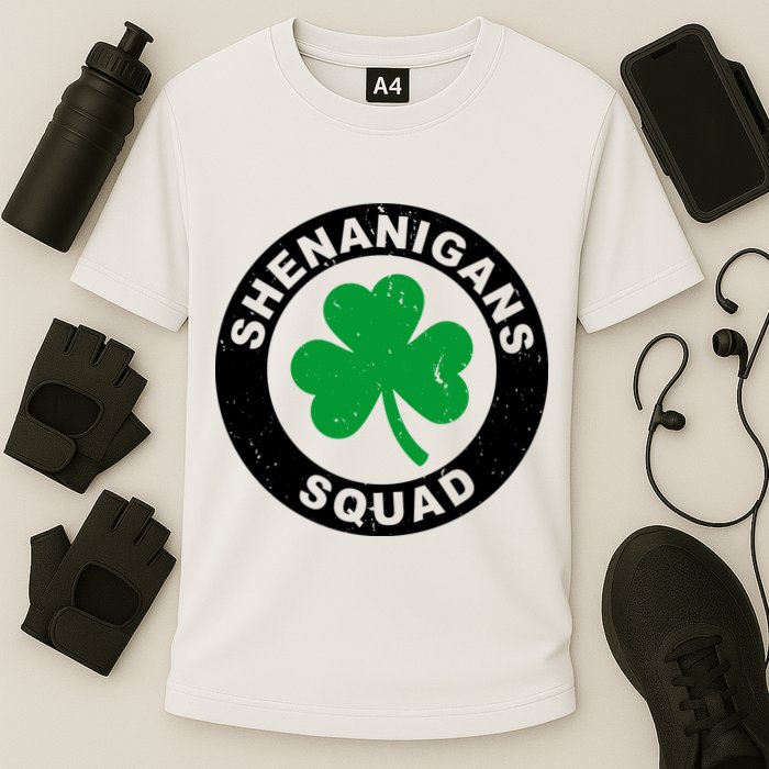 Shenanigans Squad Funny St PatrickS Day Party Performance Shirt