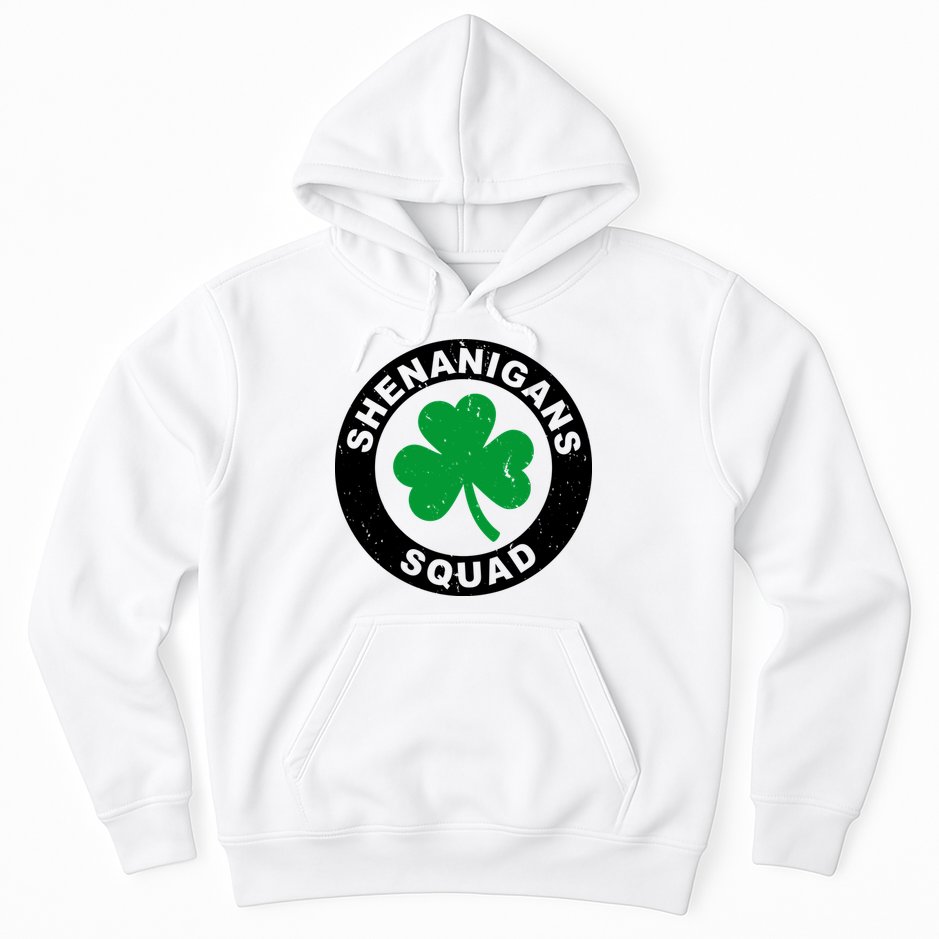 Shenanigans Squad Funny St PatrickS Day Party Hoodie