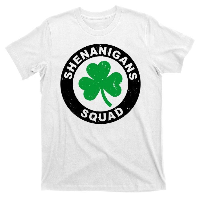 Shenanigans Squad Funny St PatrickS Day Party T-Shirt