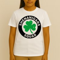 Shenanigans Squad Funny St PatrickS Day Party T-Shirt