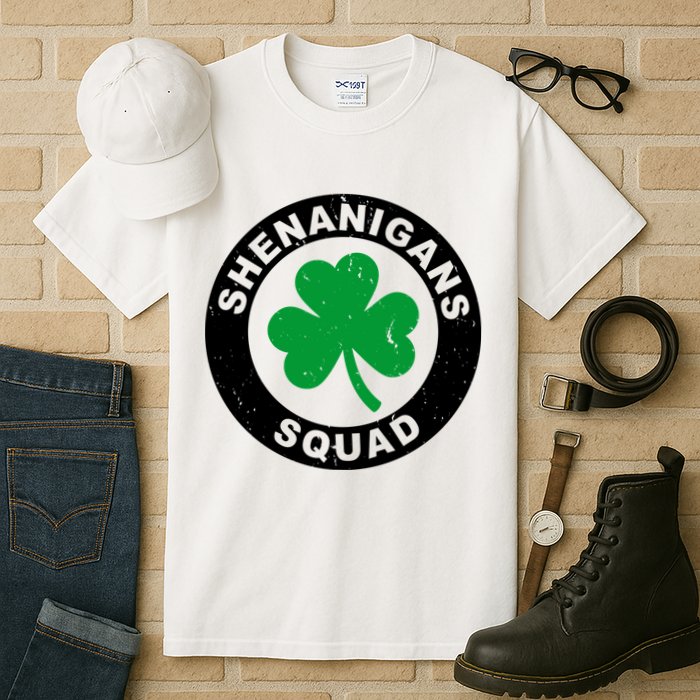 Shenanigans Squad Funny St PatrickS Day Party Tall T-Shirt
