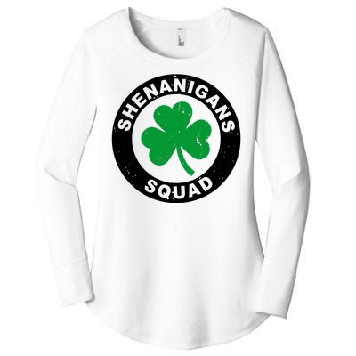 Shenanigans Squad Funny St PatrickS Day Party Women's Perfect Tri Tunic Long Sleeve Shirt