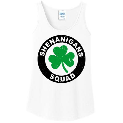 Shenanigans Squad Funny St PatrickS Day Party Ladies Essential Tank