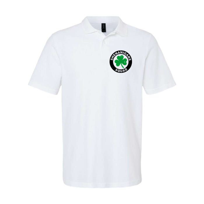 Shenanigans Squad Funny St PatrickS Day Party Polo