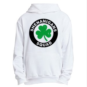 Shenanigans Squad Funny St PatrickS Day Party Urban Pullover Hoodie