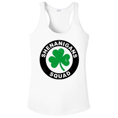 Shenanigans Squad Funny St PatrickS Day Party Ladies PosiCharge Competitor Racerback Tank