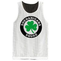 Shenanigans Squad Funny St PatrickS Day Party Mesh Reversible Basketball Jersey Tank