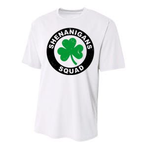 Shenanigans Squad Funny St PatrickS Day Party Performance Sprint T-Shirt