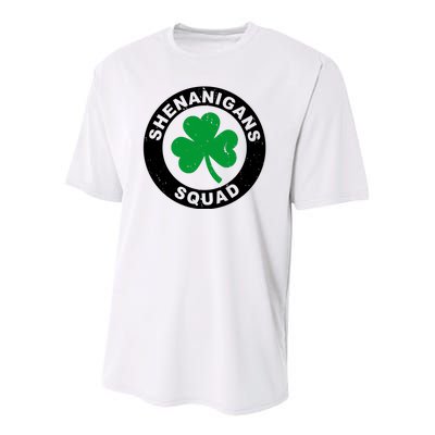 Shenanigans Squad Funny St PatrickS Day Party Youth Performance Sprint T-Shirt