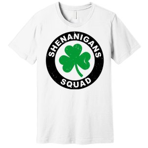 Shenanigans Squad Funny St PatrickS Day Party Premium T-Shirt