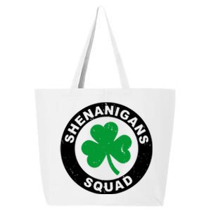 Shenanigans Squad Funny St PatrickS Day Party 25L Jumbo Tote