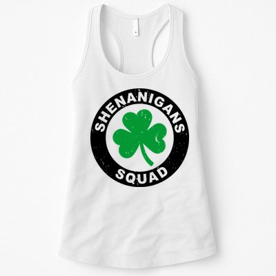 Shenanigans Squad Funny St PatrickS Day Party Womens Tank Top