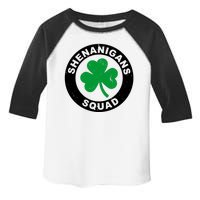 Shenanigans Squad Funny St PatrickS Day Party Toddler Fine Jersey T-Shirt