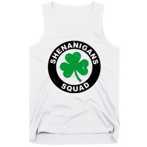 Shenanigans Squad Funny St PatrickS Day Party Tank Top