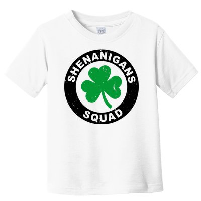 Shenanigans Squad Funny St PatrickS Day Party Toddler T-Shirt