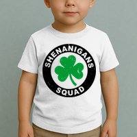 Shenanigans Squad Funny St PatrickS Day Party Toddler T-Shirt