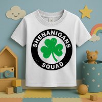 Shenanigans Squad Funny St PatrickS Day Party Toddler T-Shirt