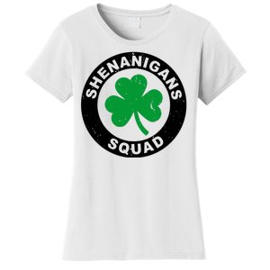 Shenanigans Squad Funny St PatrickS Day Party Women's T-Shirt