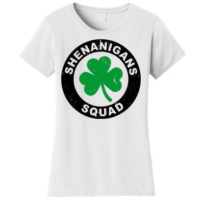 Shenanigans Squad Funny St PatrickS Day Party Women's T-Shirt