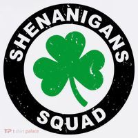 Shenanigans Squad Funny St PatrickS Day Party Women's V-Neck T-Shirt