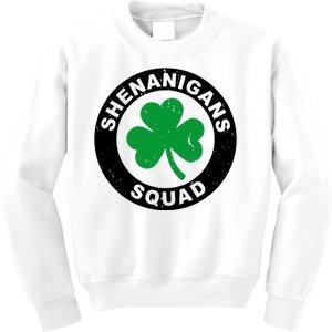 Shenanigans Squad Funny St PatrickS Day Party Kids Sweatshirt